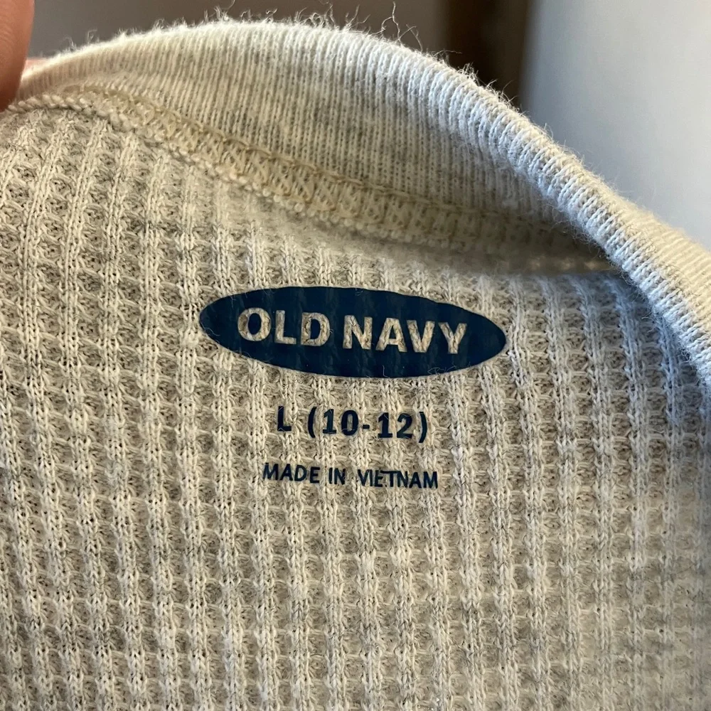 FINAL MARKDOWN Old Navy Waffle weave children’s top large